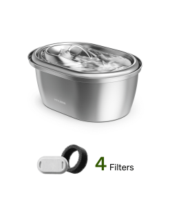 Stainless Steel Fountain for pet - Fountain & 8 Filters