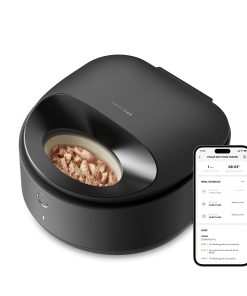 Polar Smart Wet Food Feeder For Pets - Black